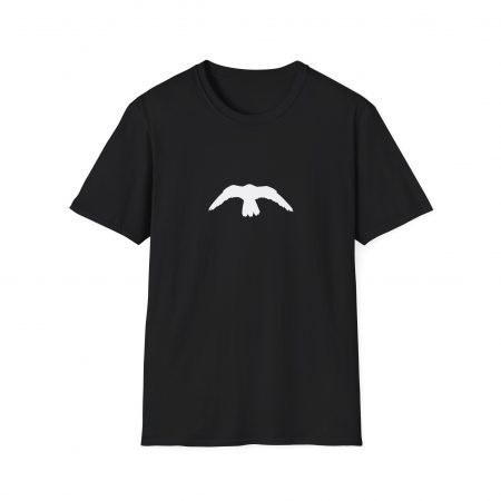 Camiseta clásica con el logo de 43 Entertainment en blanco