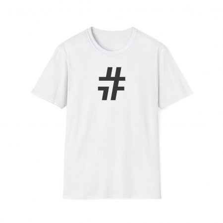 Camiseta clásica con el logo de #43GANG en negro